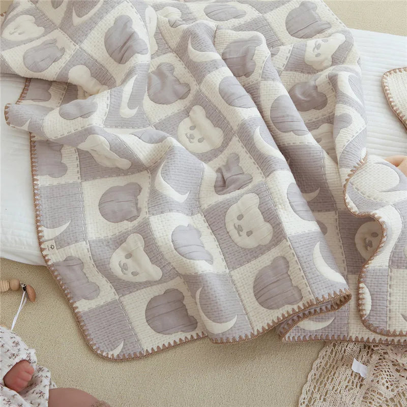 Soft Cotton Baby Swaddle Blanket