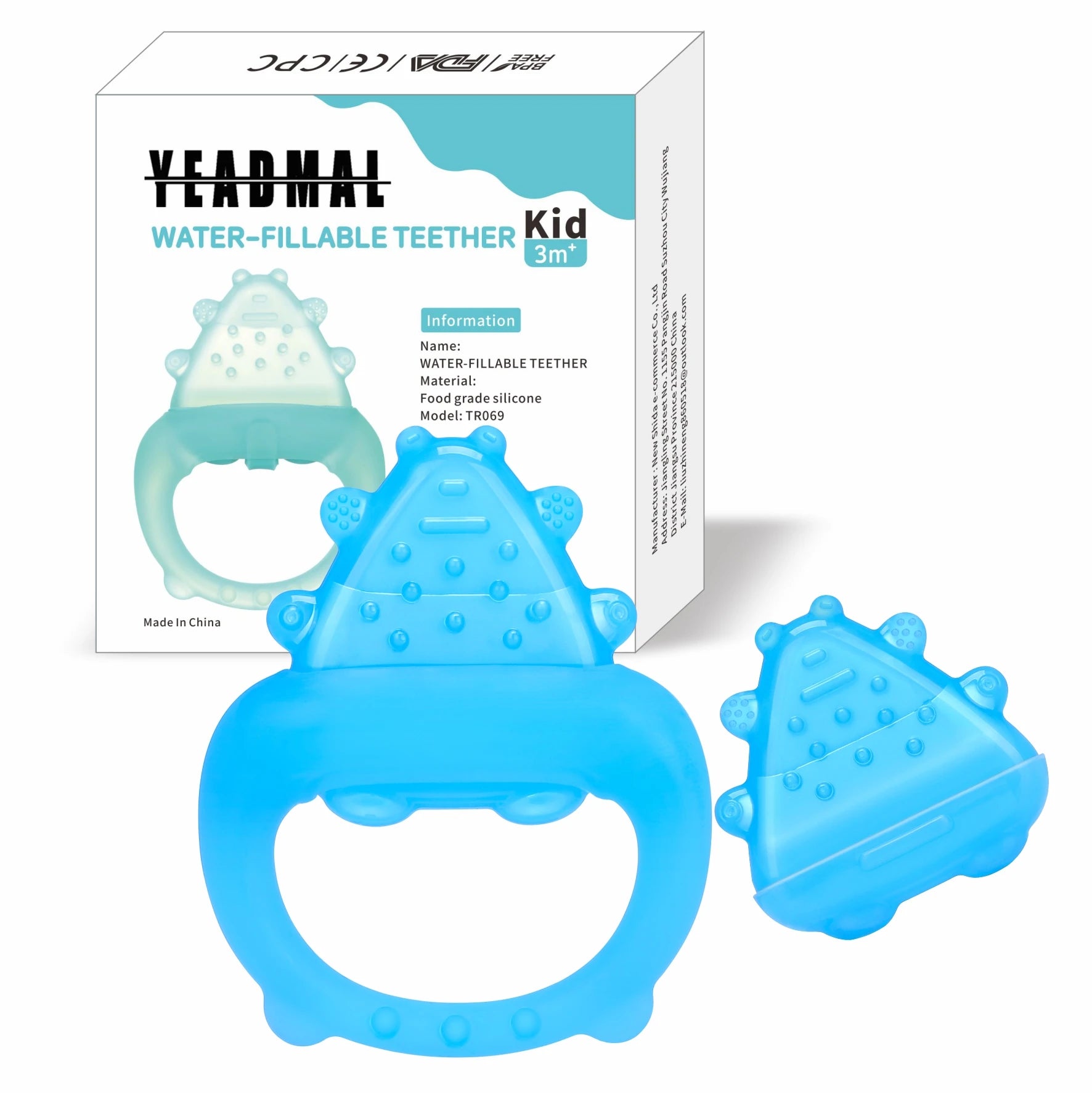 Freezable Baby Silicone Teething Toys
