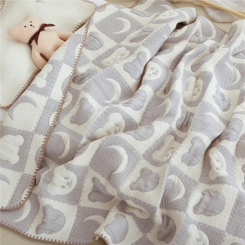 Soft Cotton Baby Swaddle Blanket