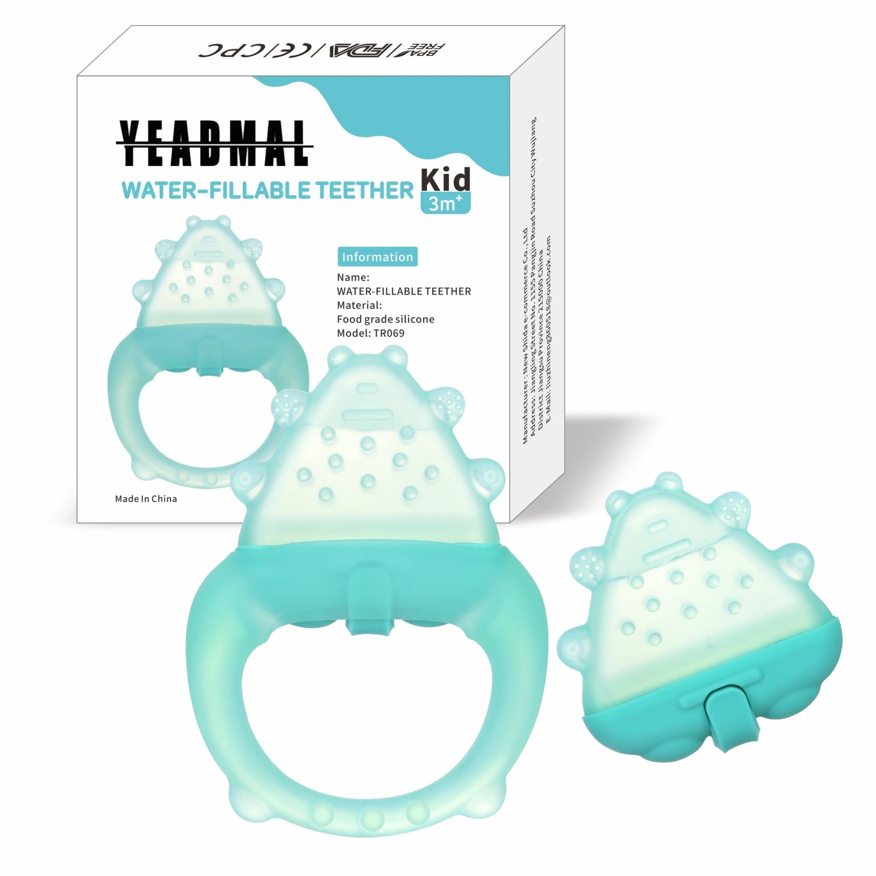 Freezable Baby Silicone Teething Toys