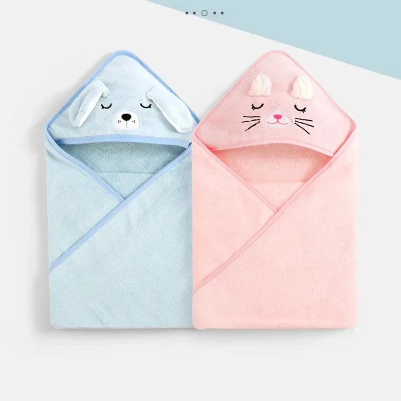 Baby Animal Bath Towel Cap