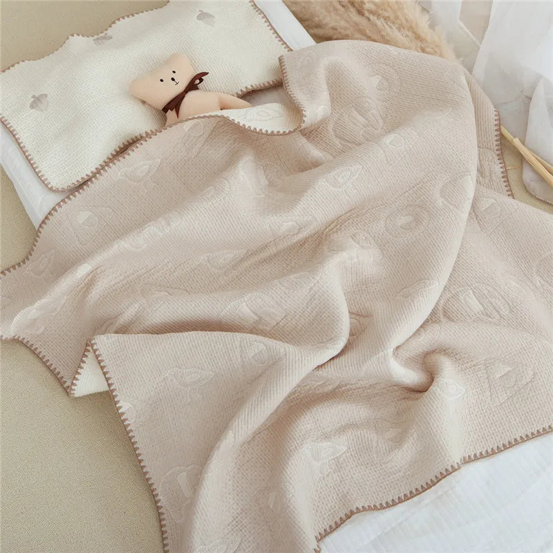 Soft Cotton Baby Swaddle Blanket
