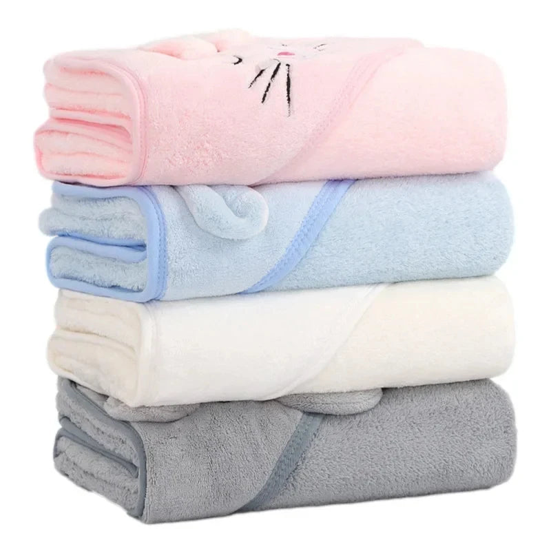 Baby Animal Bath Towel Cap