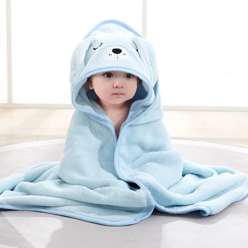 Baby Animal Bath Towel Cap