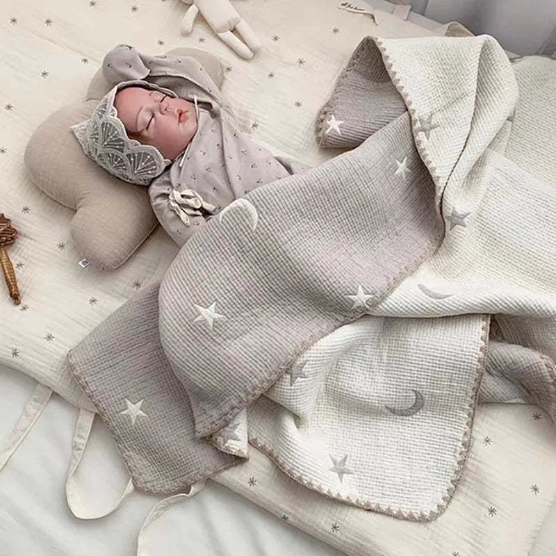 Soft Cotton Baby Swaddle Blanket