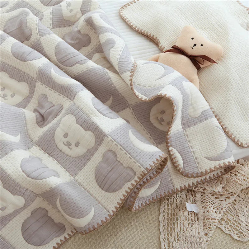 Soft Cotton Baby Swaddle Blanket