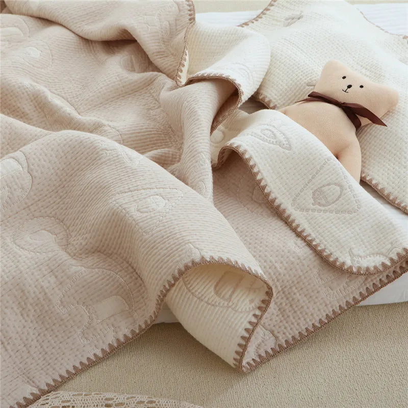 Soft Cotton Baby Swaddle Blanket
