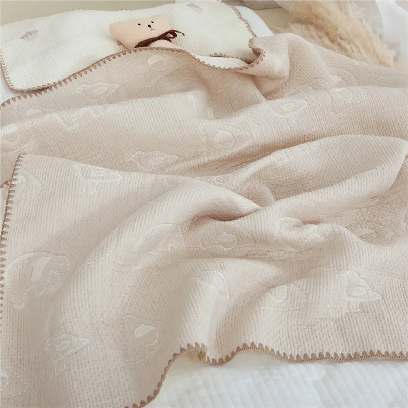 Soft Cotton Baby Swaddle Blanket