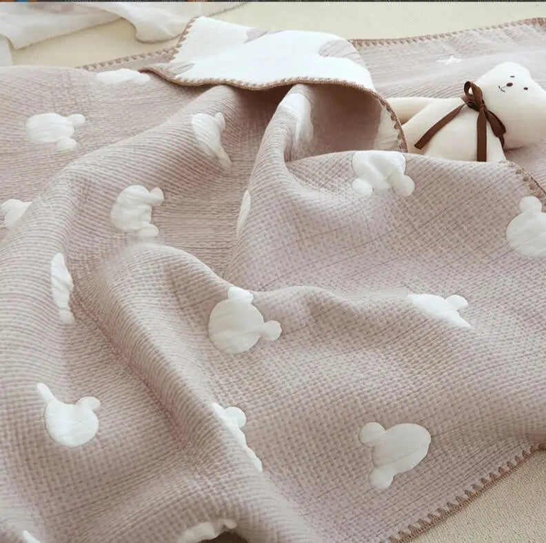 Soft Cotton Baby Swaddle Blanket
