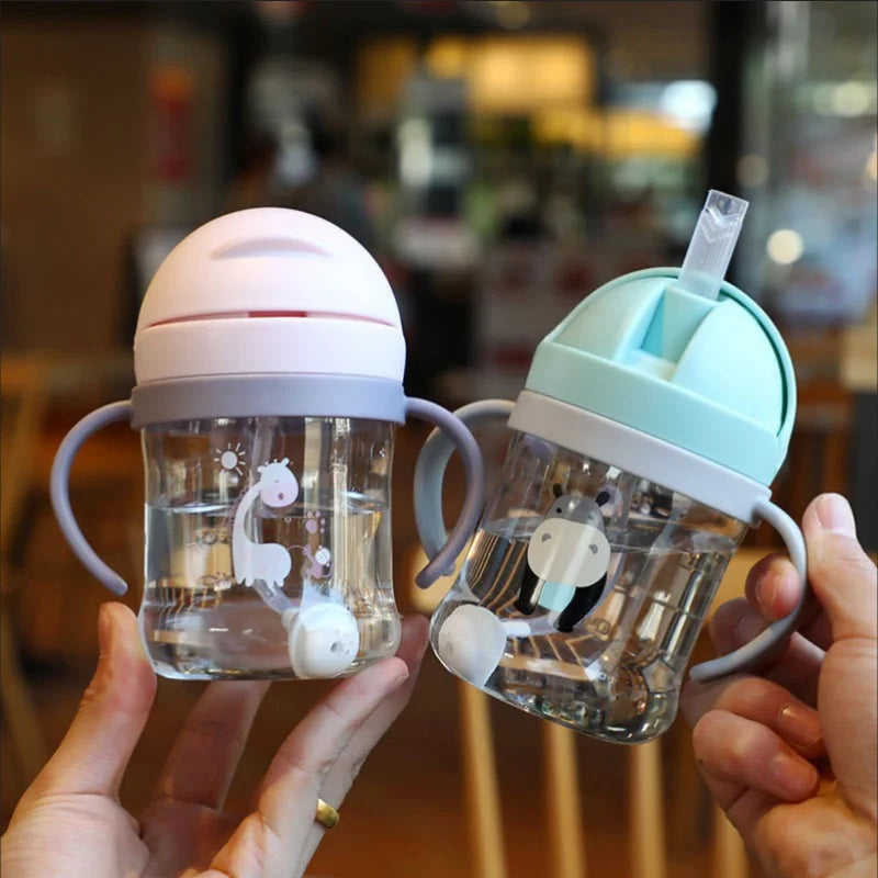 Double Handle Baby Drinking Cup