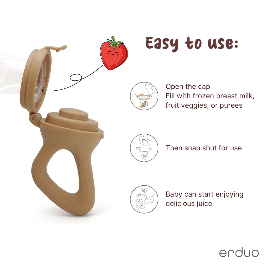 Baby Fruit Feeder Teether Pacifier