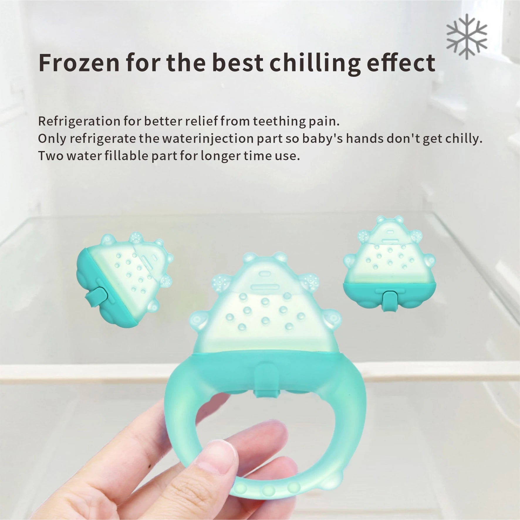 Freezable Baby Silicone Teething Toys