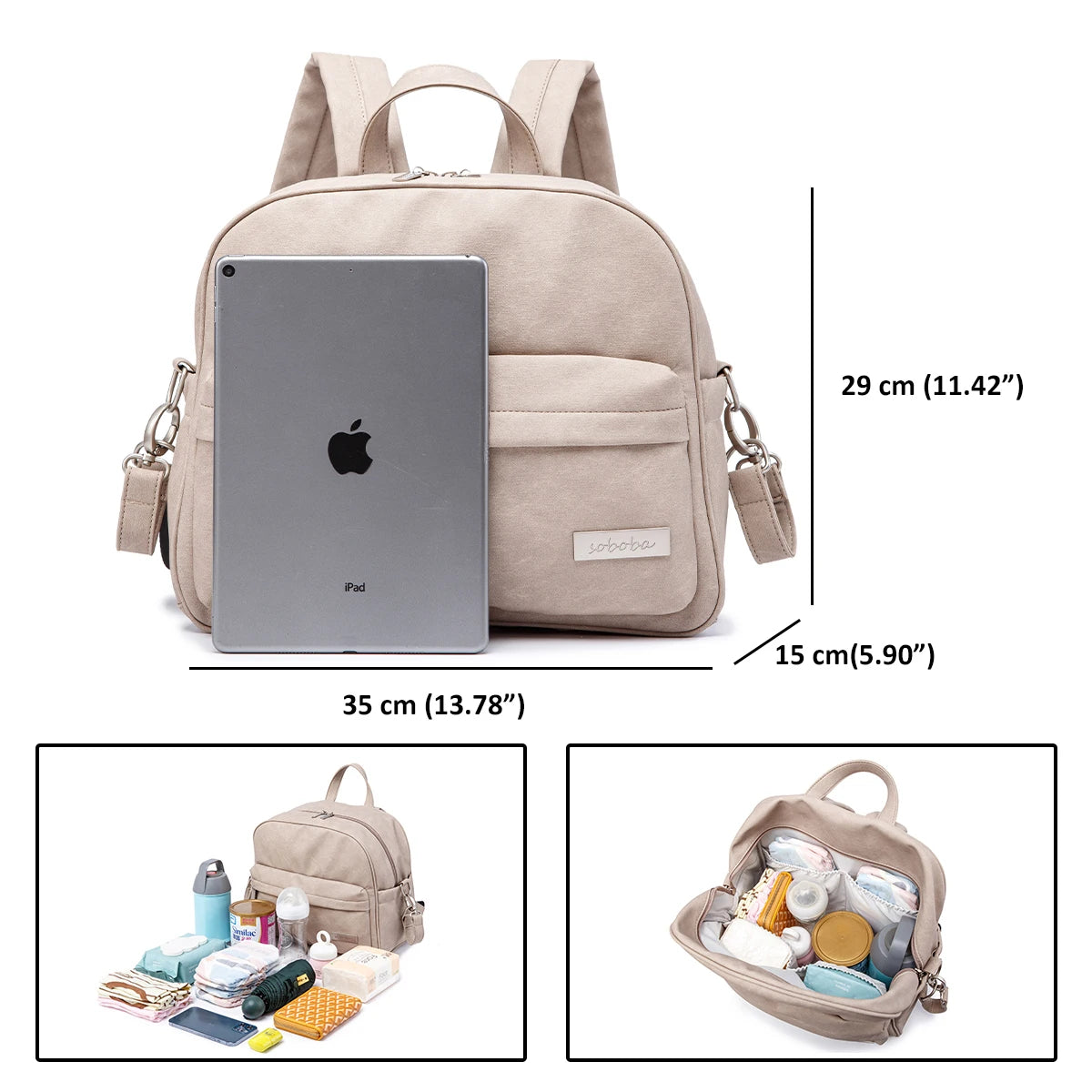 Waterproof Diaper Backpack