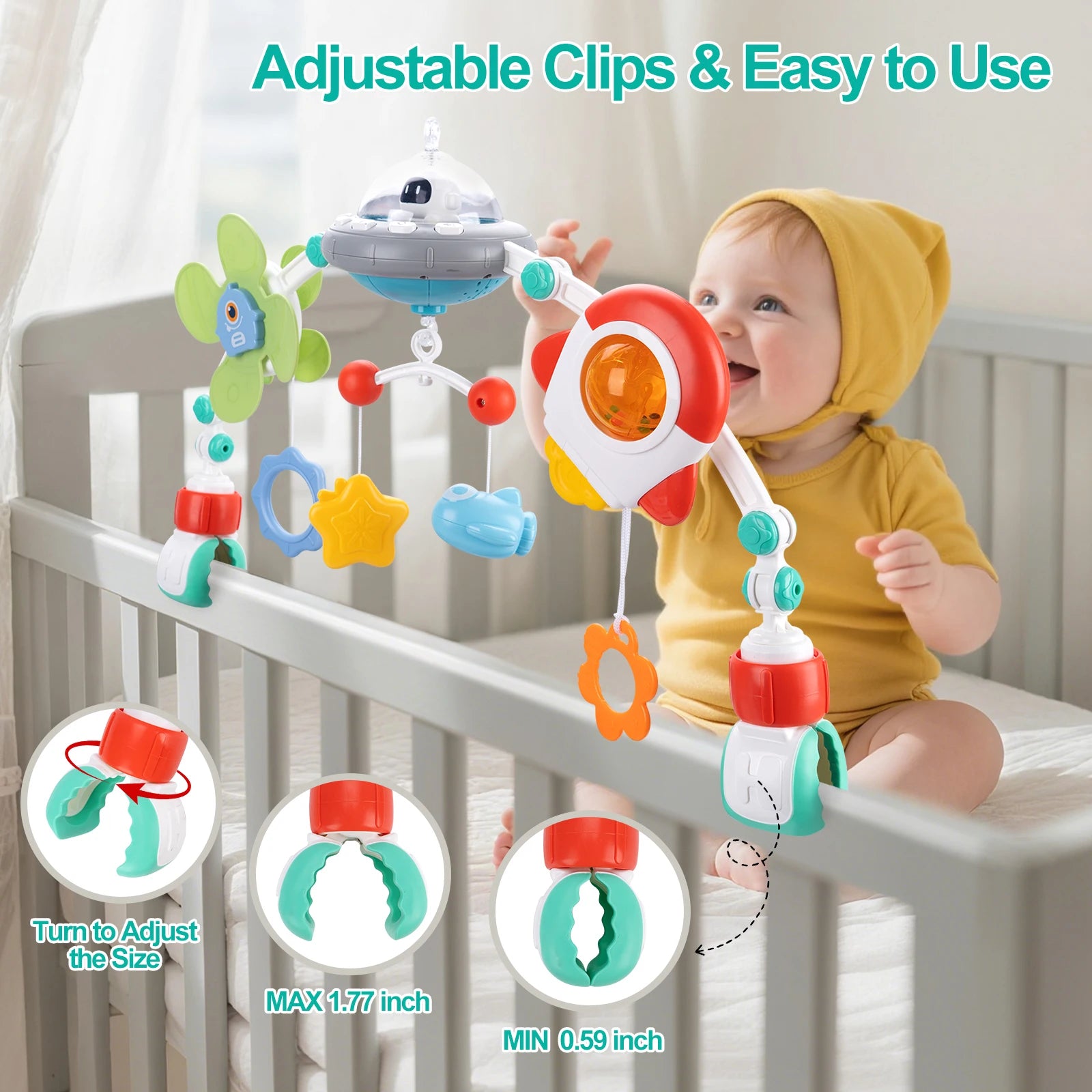 Baby Sensory Stroller Arch Toy