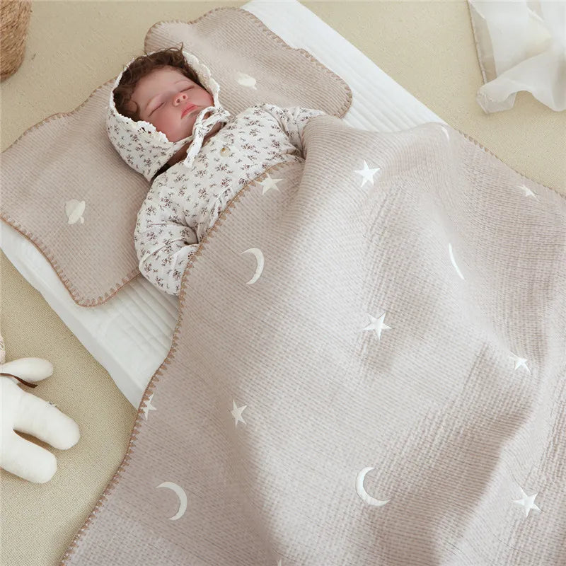 Soft Cotton Baby Swaddle Blanket