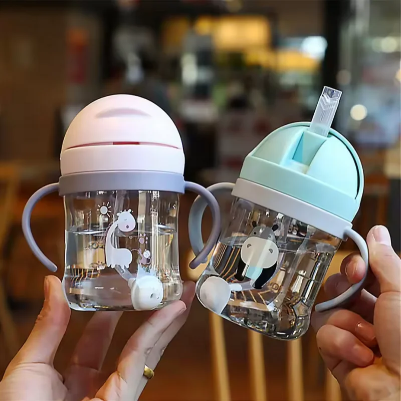 Double Handle Baby Drinking Cup