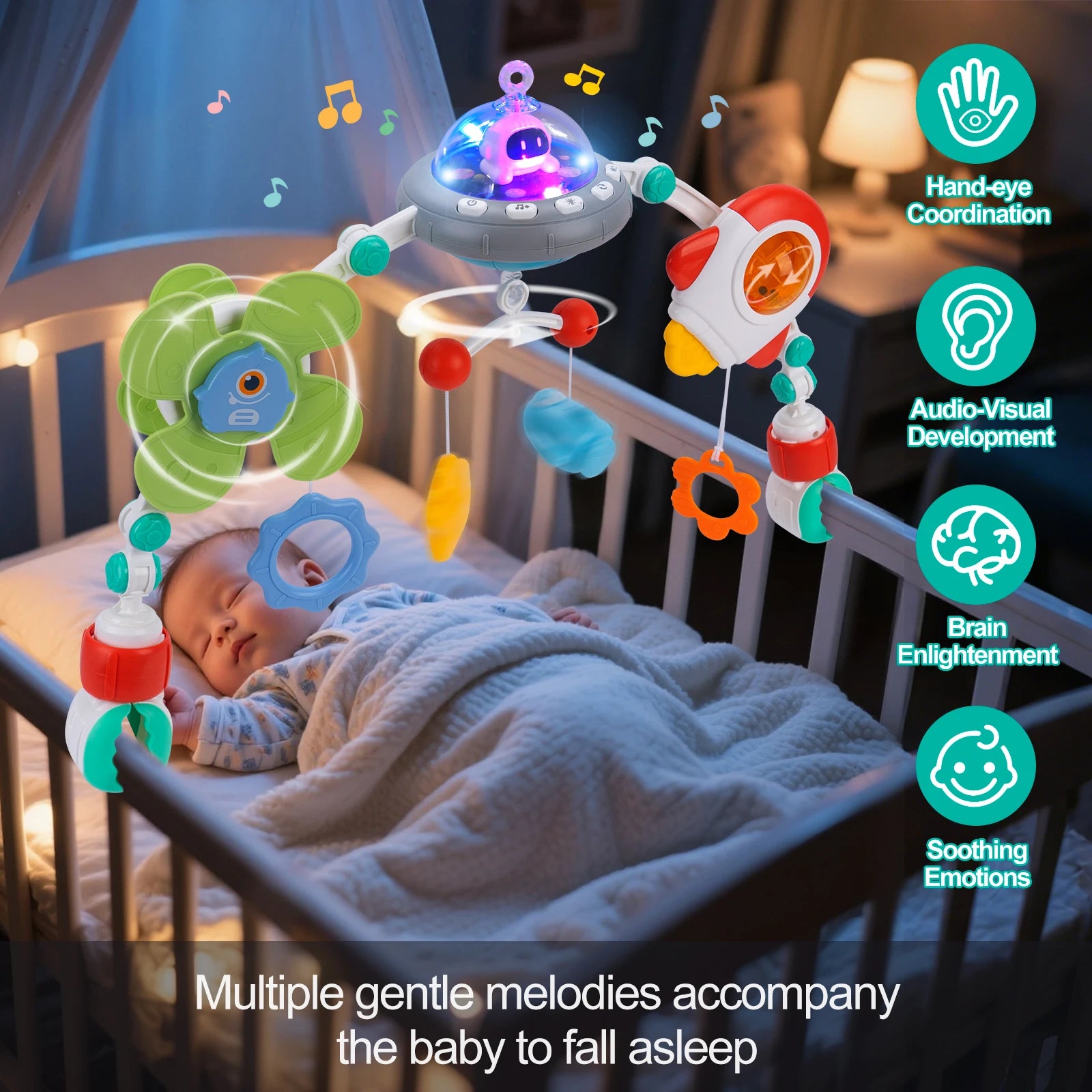 Baby Sensory Stroller Arch Toy